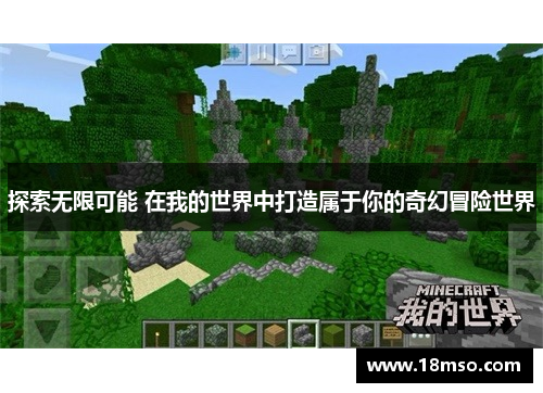 探索无限可能 在我的世界中打造属于你的奇幻冒险世界